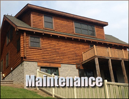  Fort Recovery, Ohio Log Home Maintenance